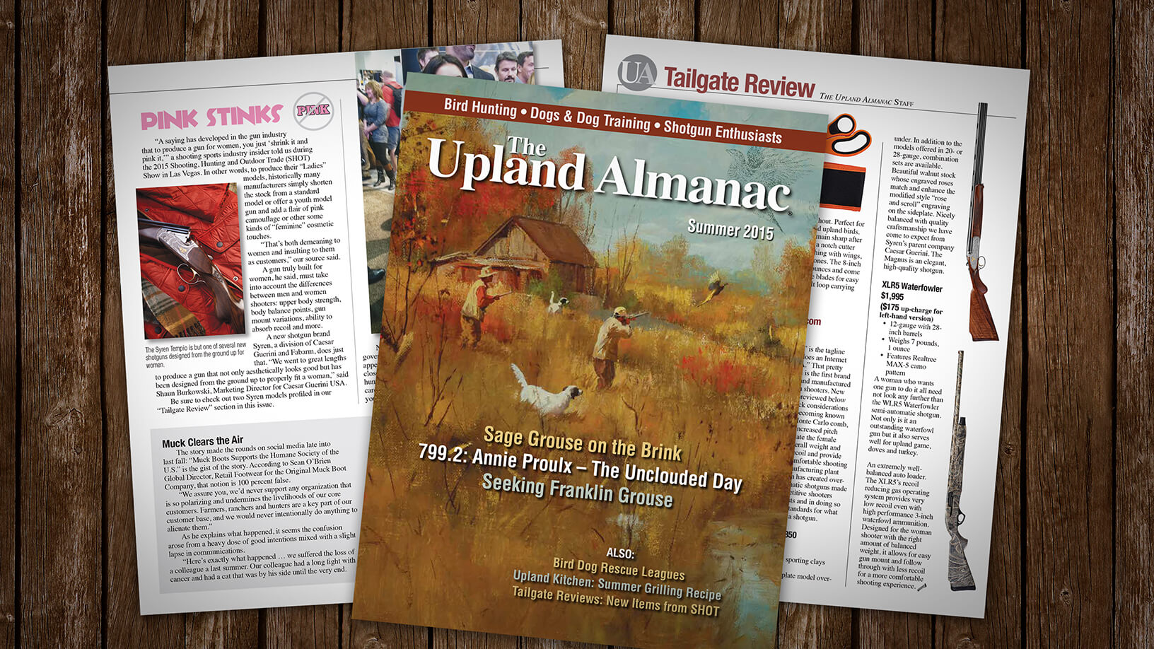 [Upland Almanac: 05.15] Pink Stinks / Tailgate Review