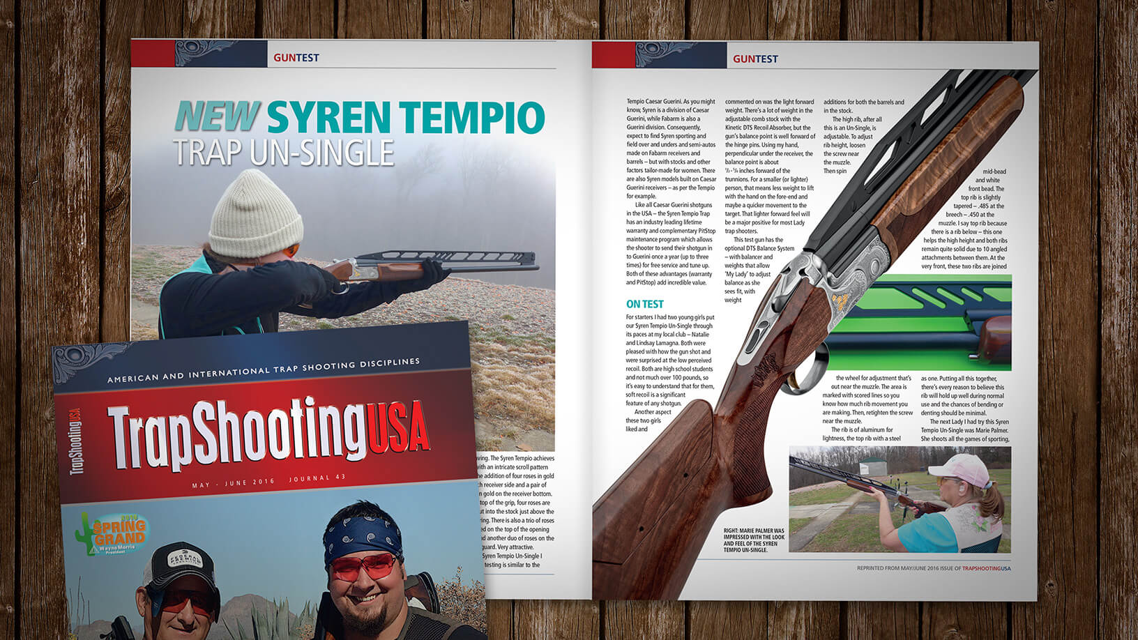 [Trap Shooting USA: 06:16] Gun Test: Syren Tempio Trap