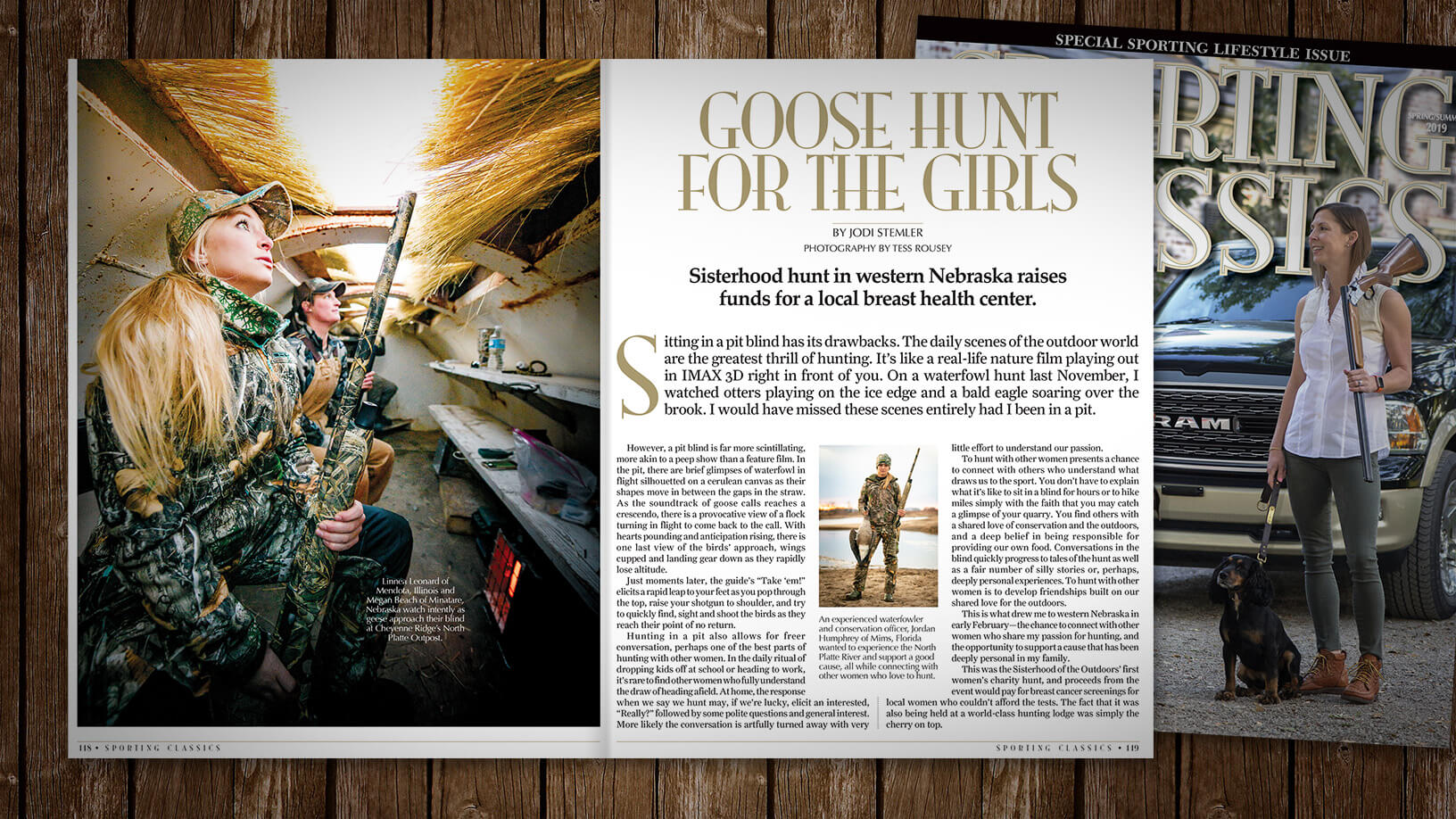 [Sporting Classics: Spring/Summer 2019] Goose Hunt for the Girls