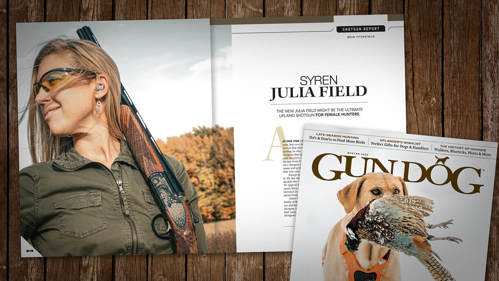 [Gun Dog] Shotgun Report: Syren Julia Field