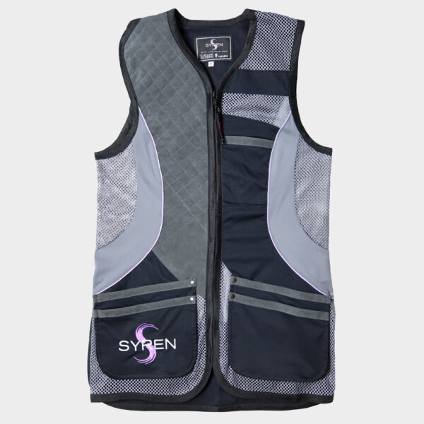 Syren Italian Shooting Vest G2 (Black)
